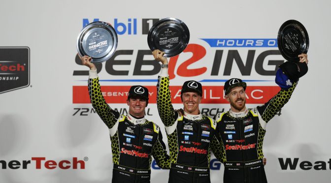 Featured Image for No. 14 Vasser Sullivan Lexus Finds Redemption in Sebring