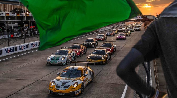 Featured Image for Porsche Carrera Cup Winners Hartog and Burton